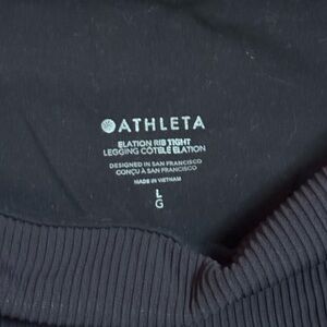 Athleta Charcoal Leggings